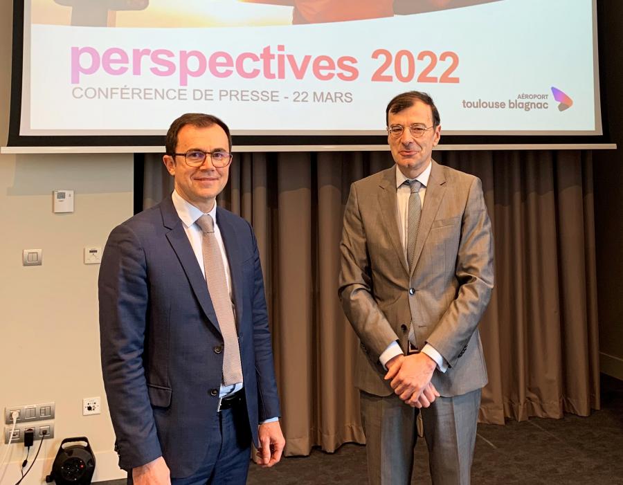 Christian Cassayre (Pdt du Conseil de surveillance d’ATB) et Philippe Crébassa (Pdt du Directoire d’ATB)