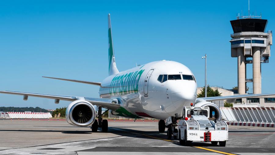 Transavia à l'aéroport de Toulouse-Blagnac