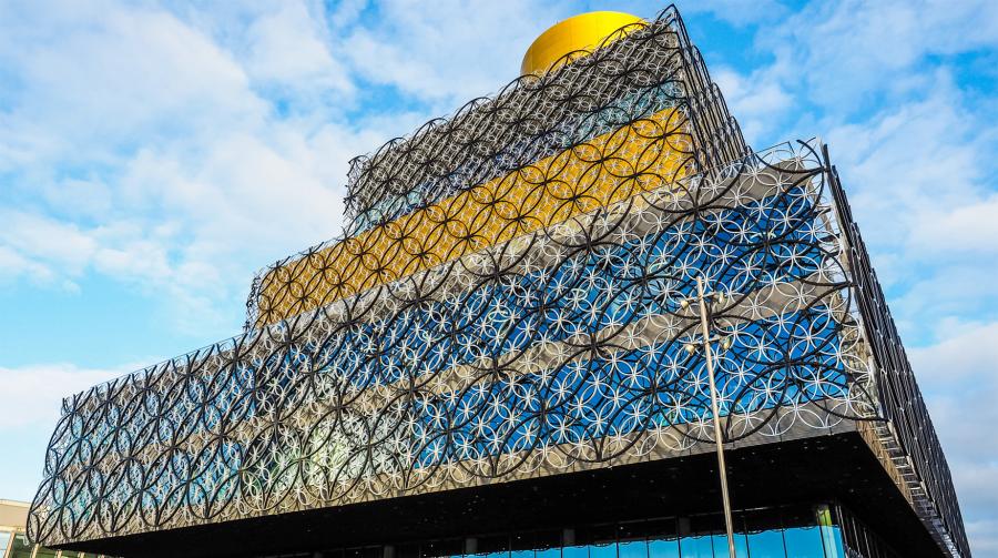 bibliothèque de Birmingham UK