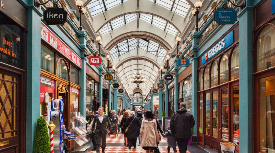 Great Western Arcade Birmingham UK