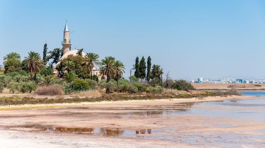 Lac salé à Chypre