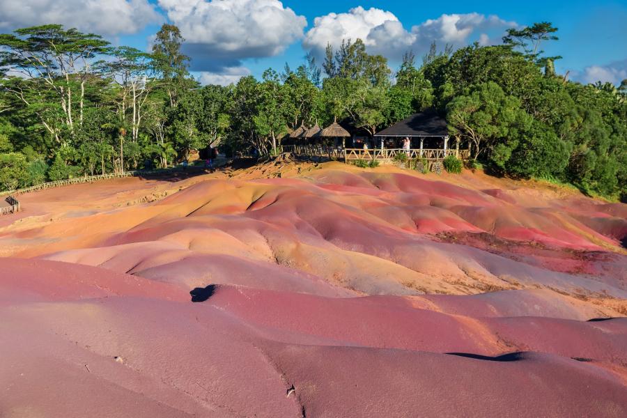 Les Terres des Sept Couleurs de Chamarel Les Terres des Sept Couleurs de Chamarel à l’Île Maurice.
