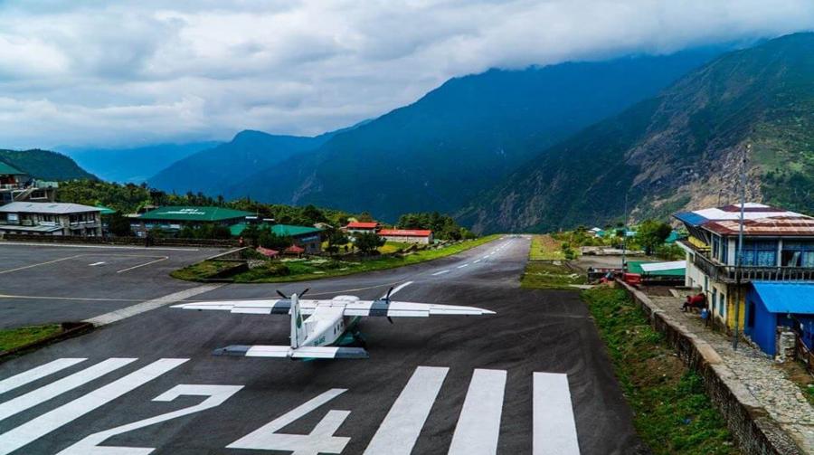 Aéroport Tenzing-Hillary, Lukla, Népal