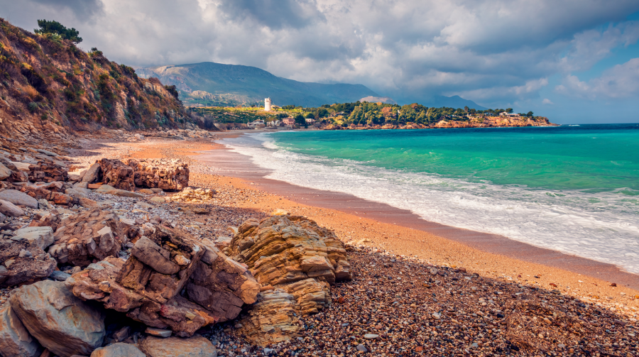 Baie de Guidaloca plage Sicile