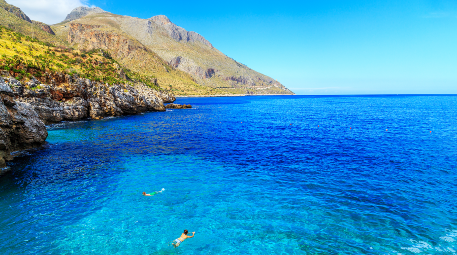 Plage Zingarello Sicile Italie