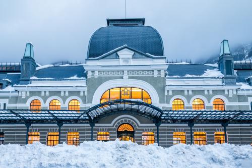 Canfranc Estacion en hiver