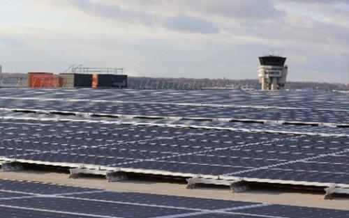 Panneau photovoltaïque Aéroport Toulouse