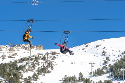 Tyrolienne géante à Grandvalira