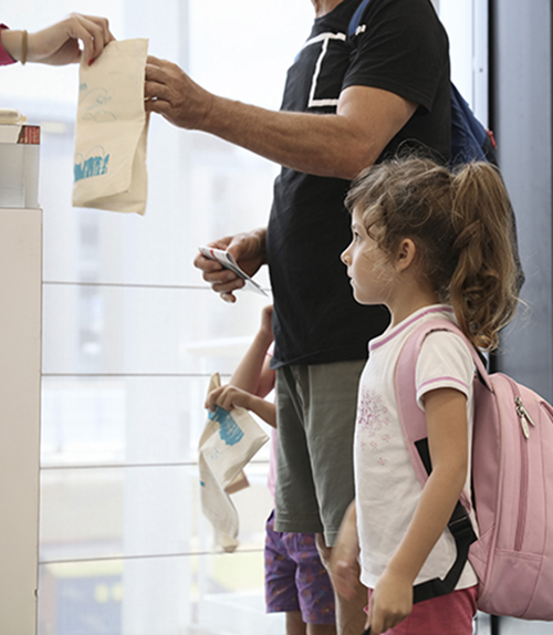 Contrôle sûreté familles - Aéroport Toulouse-Blagnac