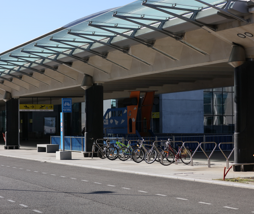 Parc vélos - Aéroport Toulouse-Blagnac