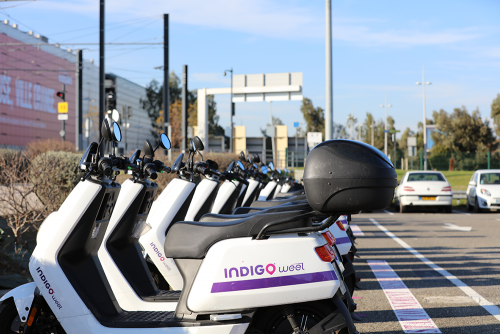 Scooters Indigo Weel - Aéroport Toulouse-Blagnac Scooters Indigo Weel - Aéroport Toulouse-Blagnac