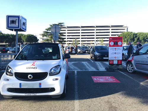 Voitures électriques en location Iodines - Aéroport Toulouse-Blagnac