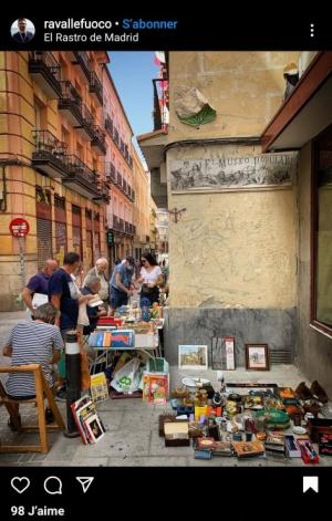 Chiner à Madrid, Espagne