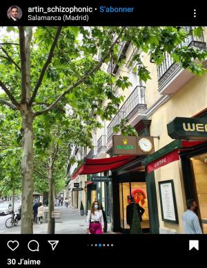 Quartier Salamanca à Madrid, Espagne