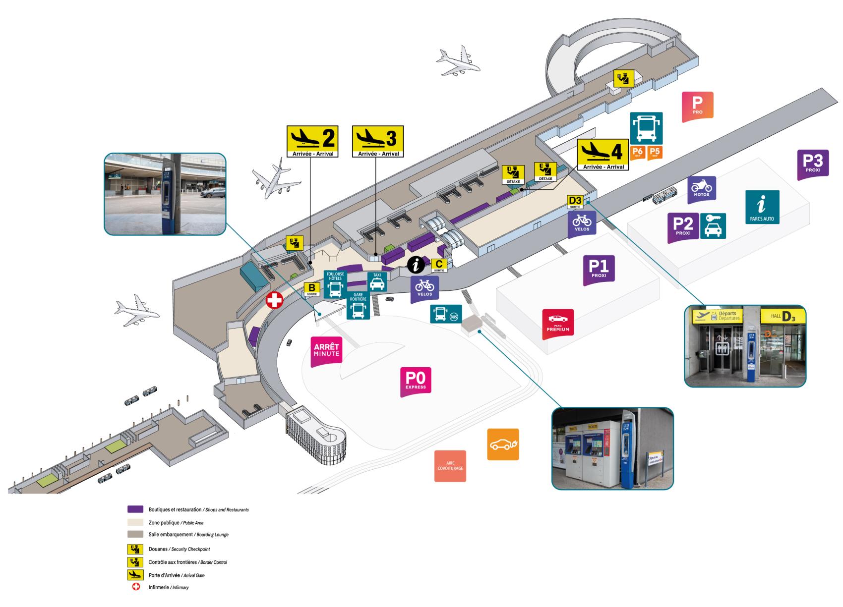 Plan bornes PMR