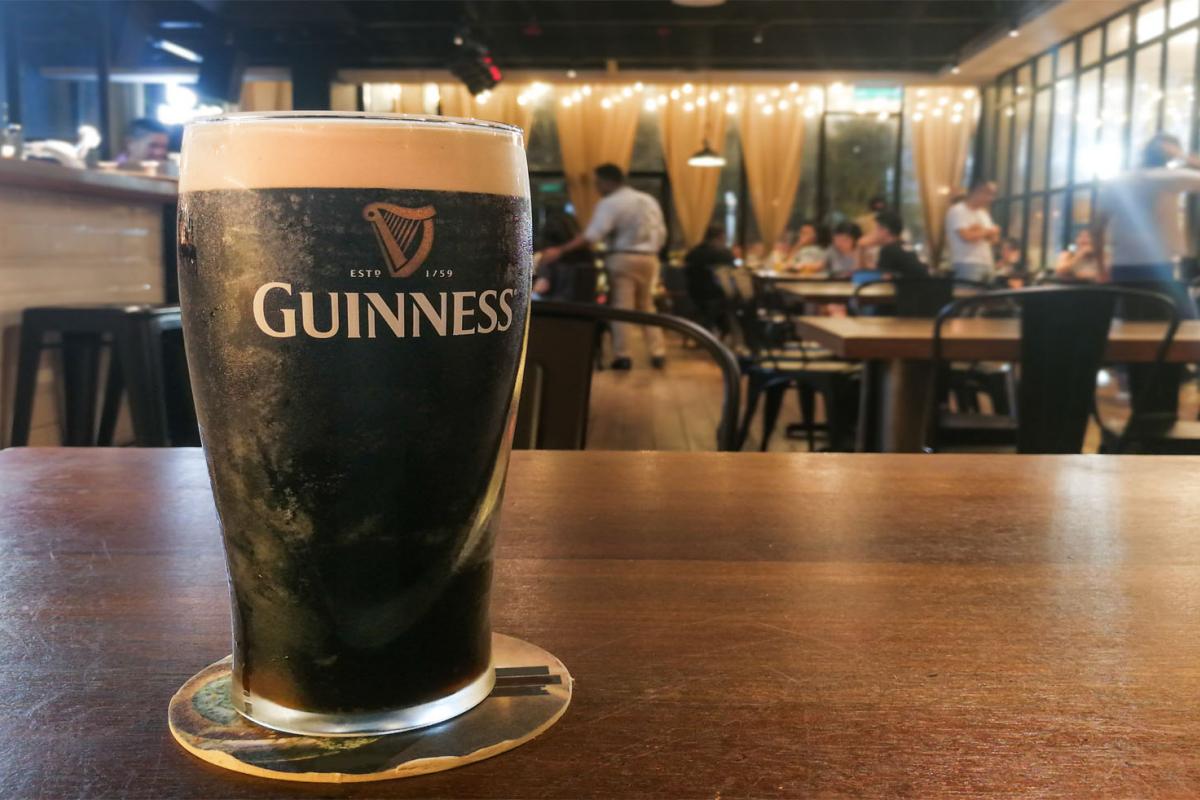 Bière à Dublin, Irlande